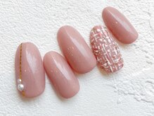 リーチェ ビューティアンドネイルサロン 大名店(Beauty&Nail Salon)/simple art ¥8300