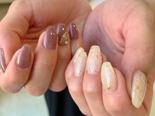 ビューティービースト フォー ネイルアンドアイラッシュ 並木店(beauty:beast)/アシンメトリーネイル