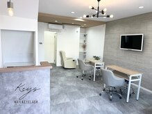 ネイルサロン キーズ(Nail salon Keys)の雰囲気（ハンド、フット同価格☆同時施術可☆持ち込みデザイン大歓迎♪）