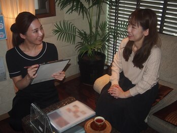 リラクゼーションビューティーハウス カヤ(kaya)/～カウンセリング～