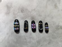 ネイルサロン ネイルクク(Nail KUKU)/4月ゴージャス