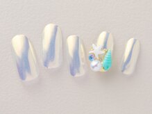 ティアリーネイル コレットマーレ店(Tiary Nail)/夏感☆オーロラネイル