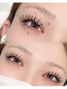 ハリス(HARIS)/Wフラット75+下エクステ