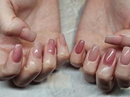 王道モテピンクネイル
