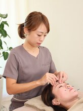 鍼灸irodori南森町 【肩こり/腰痛/眼精疲労/オイルマッサージ/美容鍼】 村田 かおり