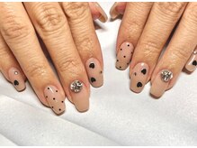 レアレアネイル(Lealeanail)/【パラジェル】ドットネイル