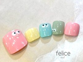【定額フットネイル】¥8000