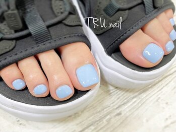 TRU NAIL & EYE 武蔵小杉店 　【トゥルーネイル &アイ】の写真/足元からおしゃれを楽しむ、視線集まる旬のフットネイル♪