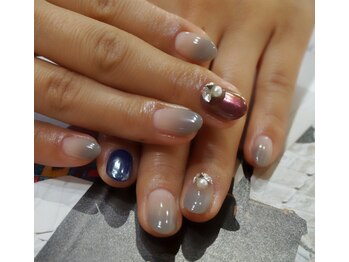 ネイル シスター(nail sister)/ミラーネイル