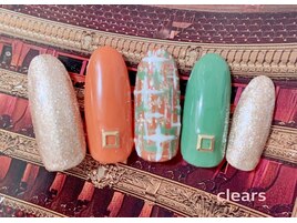 カラフルツイードネイル♪