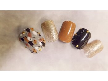 ネイルサロン ネイルクク(Nail KUKU)/ブラウン