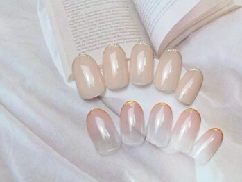 先端ラメラインネイル初回￥6500