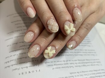 サロンドファン(salon de Fan)/キルティング×リボンホワイト!