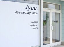 サロン ジュウ(salon Jyuu.)の雰囲気(◇サロン外観◇自然豊かな矢吹町に明るい水色と白の外観♪)