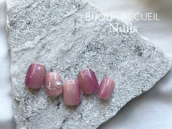 シックスティー ネイルズ バイ アクイユ 東中野(60min nails by ACCUEIL)/大人可愛いマンスリープラン