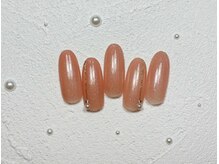 プティ アイビューティ 北浜店(peTiT eyebeauty)/オフィスネイル　シンプル