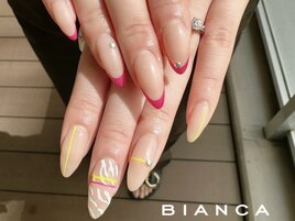 アシンメトリーネイル