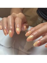 オーク アイラッシュアンドネイル たまプラーザ(OAK)/桃ネイル