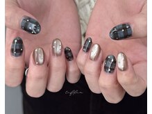ネイルサロン ティフィン(tiffin)/～キラキラチェック～
