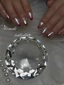 リメイク(Re:make)/マグネットフレンチネイル