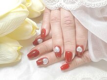 モカ 心斎橋(moca by Lee)/【Yuuka】ボルドーネイル