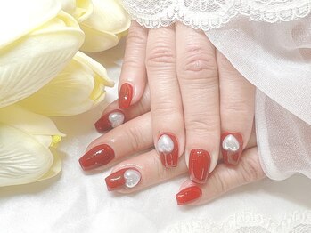 モカ 心斎橋(moca by Lee)/【Yuuka】ボルドーネイル