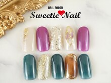 スウィーティーネイル 伊勢佐木一丁目店(Sweetie Nail)/【ハンド】定額アートコース ２
