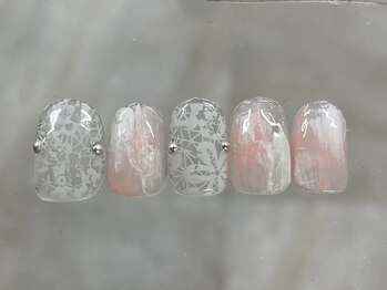 ゆびノさき イケブクロ(ゆびノさき+ikebukuro)/レースネイル