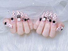 Eclat Nail【エクラネイル】長堀橋駅前店 フィルイン/長さだし/ワンホン/韓国ネイルの雰囲気（トレンド提案◎マグネットやアートも可愛く仕上げます♪）