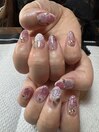 薔薇ネイル