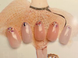 春の小花ネイル☆