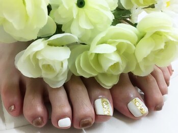 プルミエ ネイル(Premier Nail)/フット★きれいめストーン