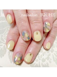 オシャレ模様ネイル