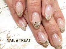 ネイルトリート 茨木駅前店(NAIL TREAT)/カジュアルフレンチネイル
