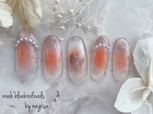 ノアブルーバードネイルズ(Noah' bluebird .nails)/ガーリーチークNagisaデザイン