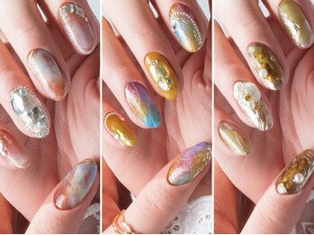 ネイルサロン ディーバ ギンザ(Nail salon Diva GINZA)の写真/【初回オフ無料】ワンカラー~10本デザインまでオーダーできるコースや定額コースなど多数のコースをご用意!