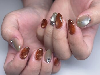 オーパス ノース(OPUS north)/お客様ネイル/古川/マグネット