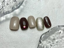 《パラジェル・フィルイン・マグネット》Nail Salon Raize都島駅前店【Hawaii館】/12月プティマンスリー【5200】