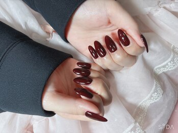 ネイルサロン パピリオ(Nail Salon papilio)/ボルドーネイル 2025