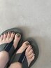 【フット】ワンカラーorグラデーション/8100円〈ミニマッサージ付き♪〉