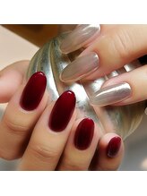 キャプラスネイル ミュウ(CAPLUS NAIL Mew)/シンプルオシャレネイル☆