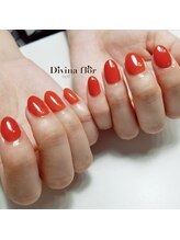 キイコネイル(kiiko.nail)/テラコッタワンカラーネイル