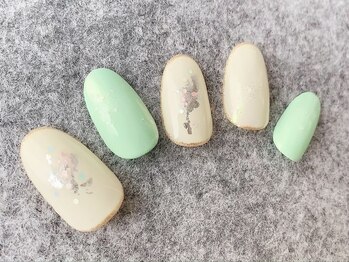 ふんわり春カラー