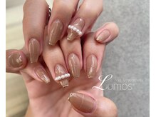 ルーモス 桜川店(Lumos)/【パール】ブラウンネイル