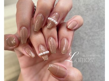 ルーモス 桜川店(Lumos)/【パール】ブラウンネイル