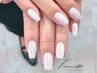 シンプルなトレンドnail★マグ・ミラー・オーロラ・ワンカラーコース￥5980