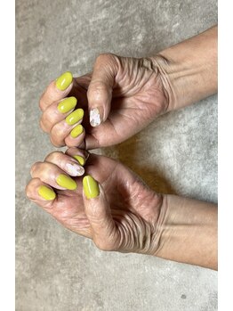 ノイネイル(noi nail)/ワンカラー+デザイン追加