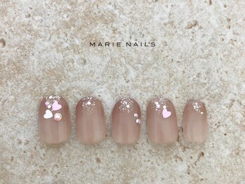 定額￥7,700　ハート　1225c