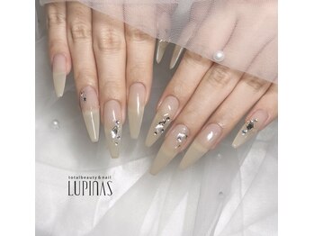 ルピナス(LUPINAS)/ヌーディーベージュnail