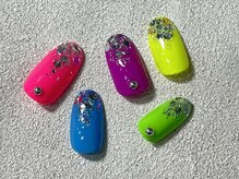 ネイルサロン メイプル(Nail Salon maple)/ネオンカラー